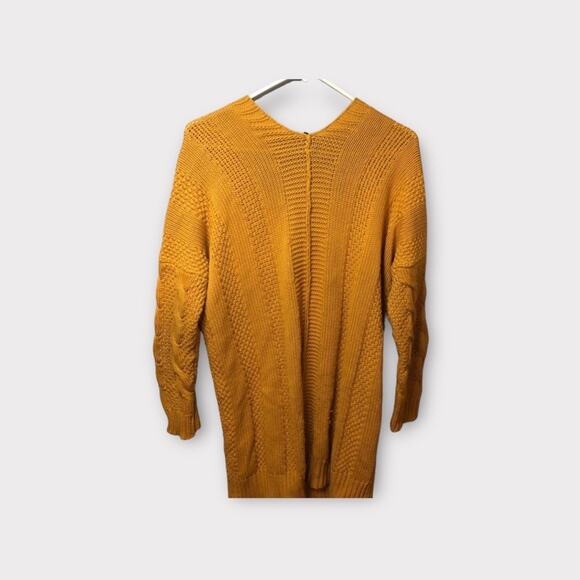 Agnes and Dora tunic length button down knit cardigan. 2x. Long sleeve pockets - Picture 7 of 9